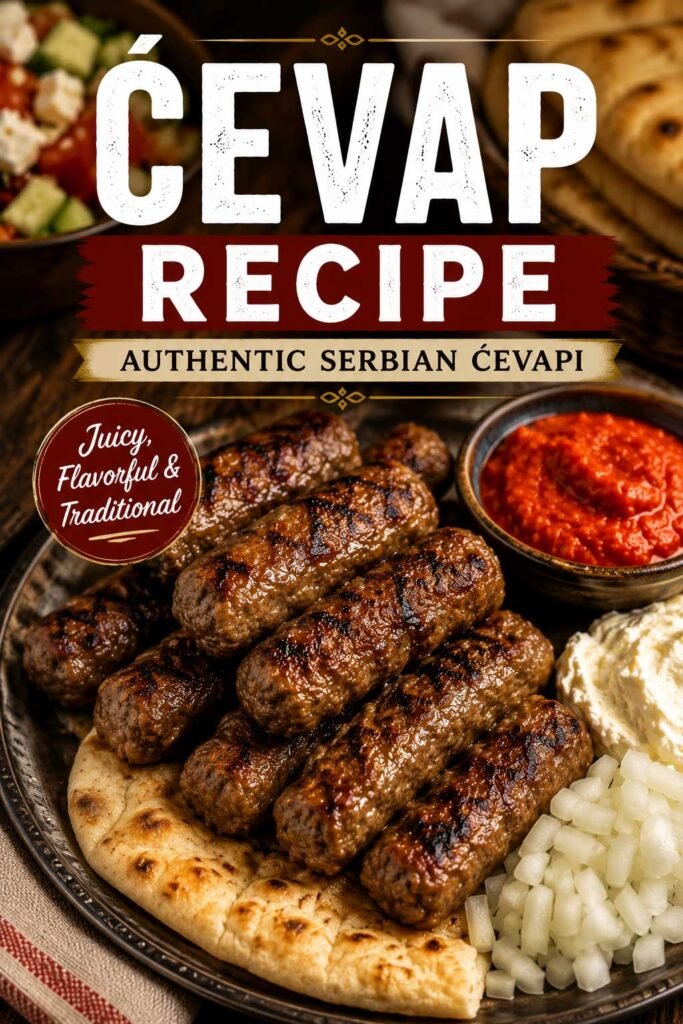 Authentic Serbian ćevapi recipe