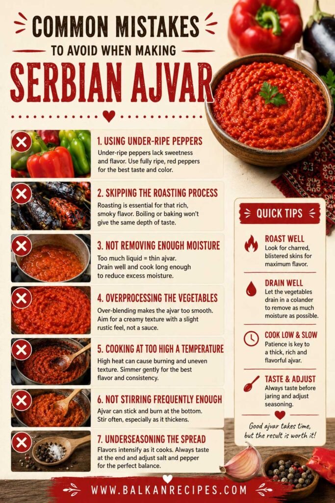 Authentic Serbian Ajvar Common Mistakes To Avoid
