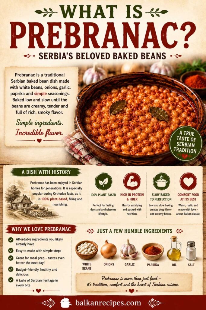 What Is Prebranac serbian baked beans