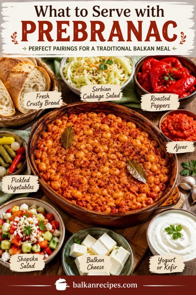 What To Serve With Prebranac recipe serbian baked beans