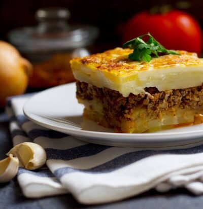 Albanian Baked Lamb and Yogurt