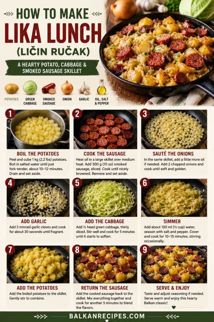 How to make lika lunch recipe