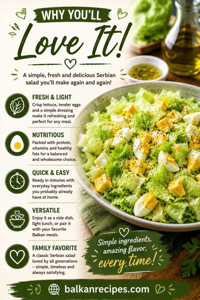 Popular Serbian Egg Salad with Lettuce recipe