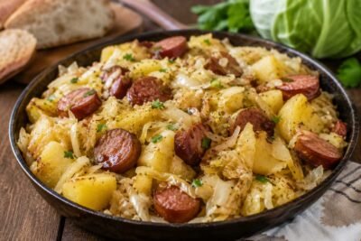 Serbian potato and cabbage recipe Lika Lunch