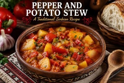 Pepper and potato stew recipe