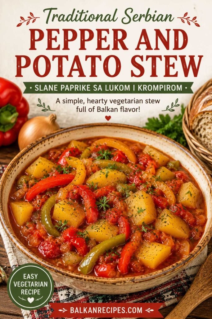 Pepper and Potato Stew Recipe 2 What Is Traditional Serbian Pepper and Potato Stew recipe