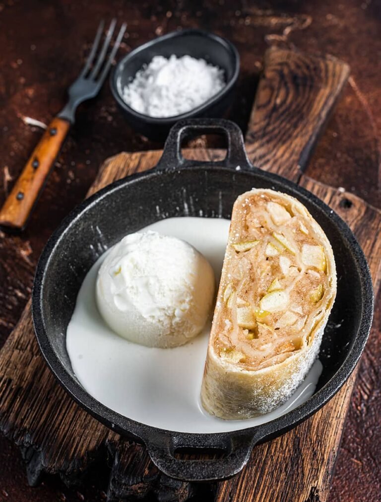 Slovenian Apple Strudel Recipe Traditional Recipes from the Balkans