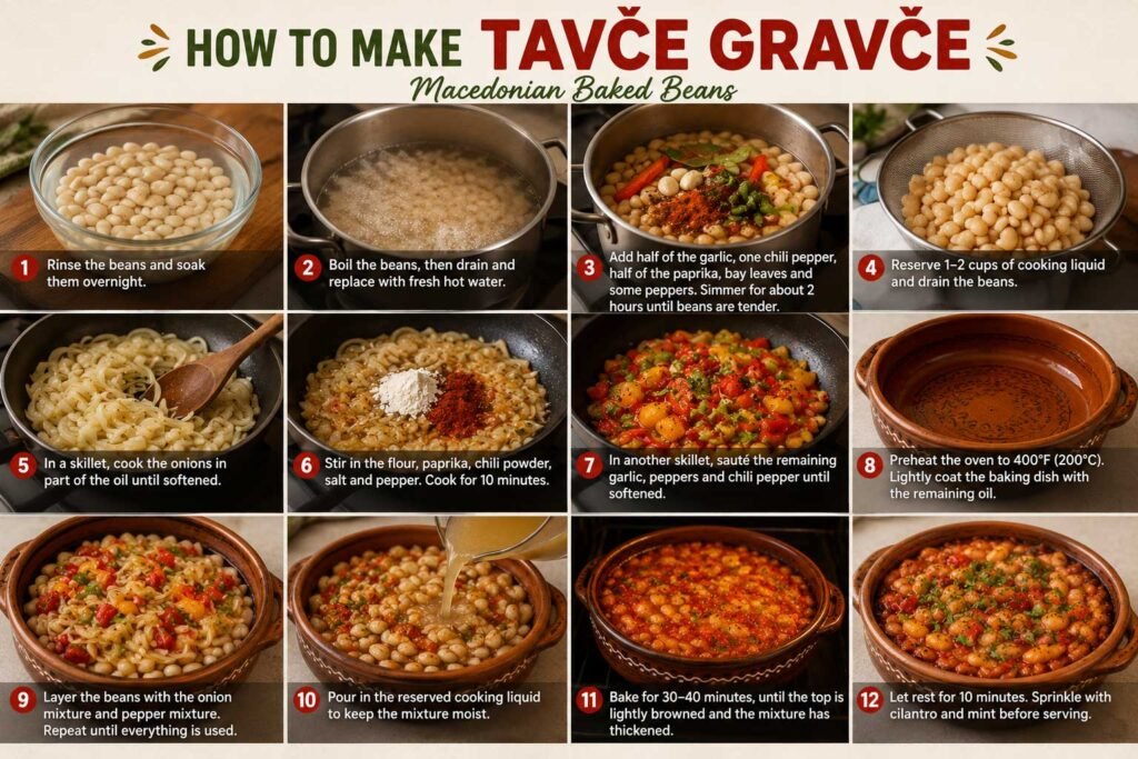 Tavče Gravče Recipe 4 How to Make Tavče Gravče Recipe Macedonian baked dish