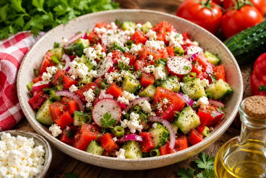Traditional Serbian Salad Recipe