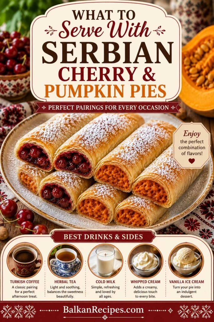 What to Serve with Serbian Cherry and Pumpkin Pies