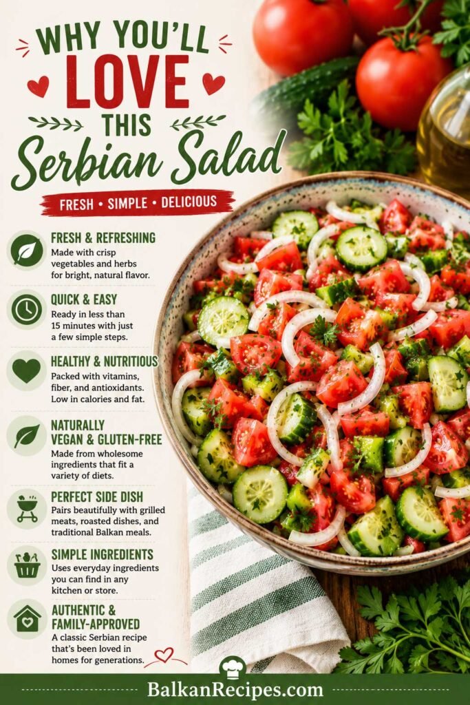 Why You will Love This Serbian Salad Recipe