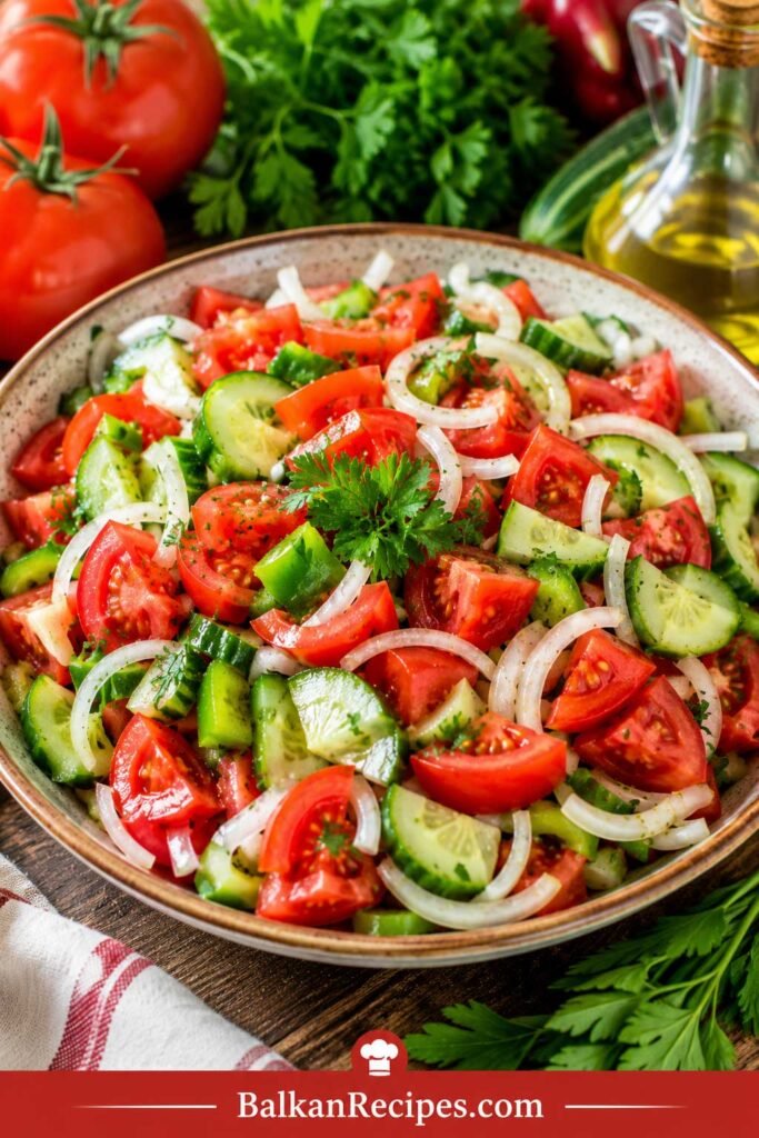 healthy Srpska Salata recipe