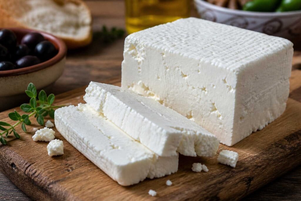 traditional Bulgarian white cheese