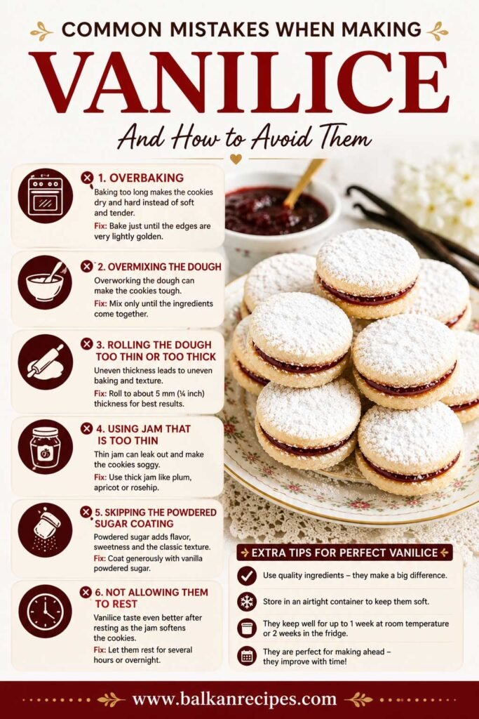 Avoid Common Mistakes When Making Vanilice recipe