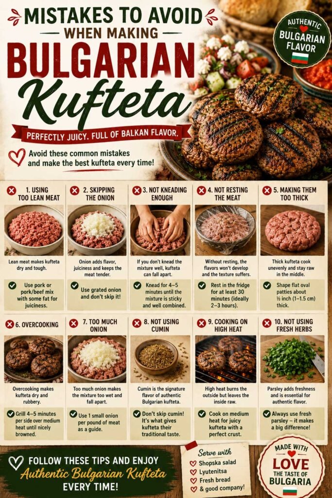 Avoid Mistakes When Making Bulgarian Kufteta