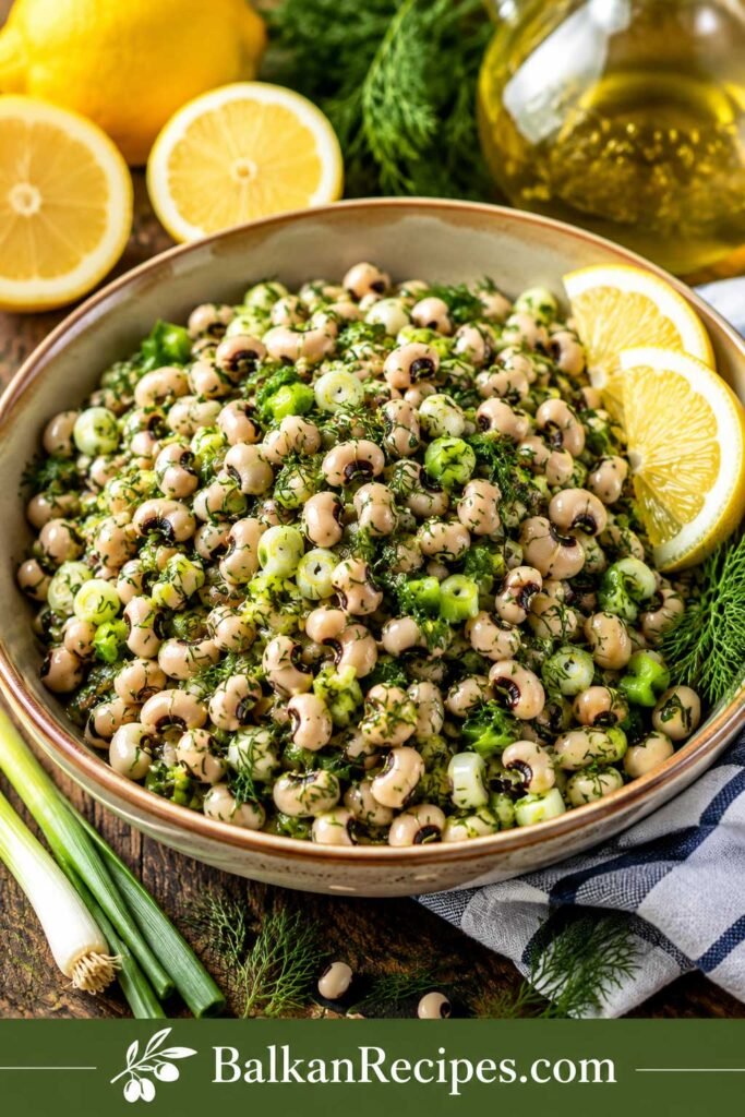 Bean Salad with Lemon and Dill recipe