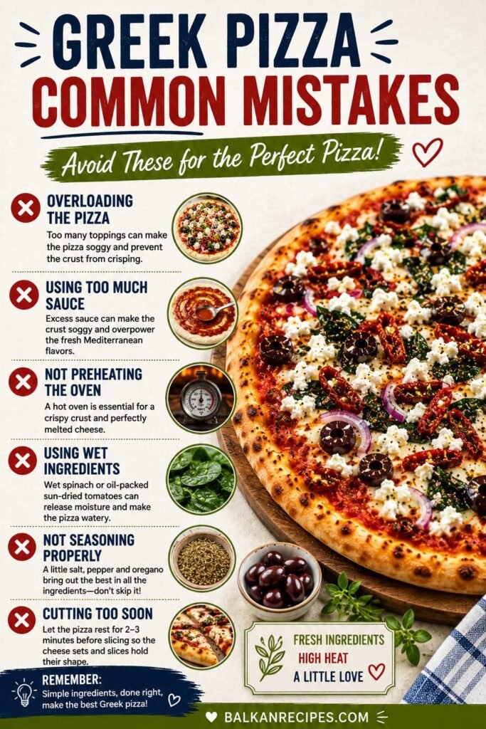 Greek Pizza Recipe 7 Common Mistakes to Avoid When Making Greek Pizza