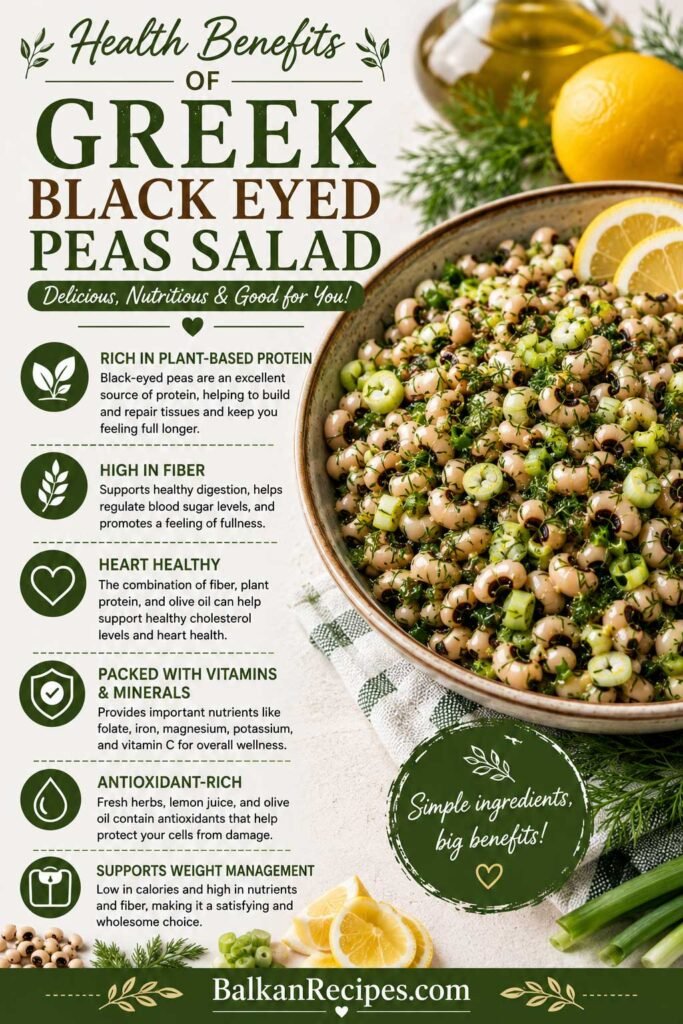 Greek Black-Eyed Pea Salad Benefits