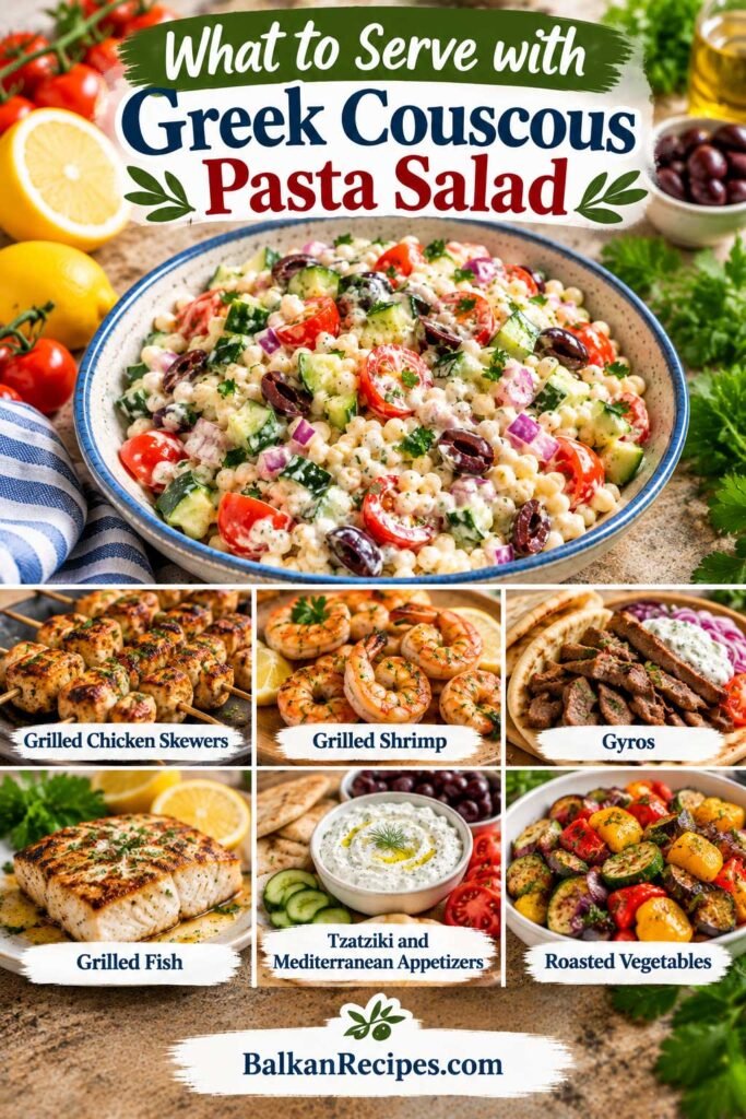 Greek Couscous Salad Pairing