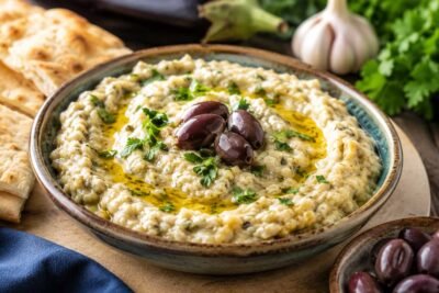 Greek Eggplant Dip Melitzanosalata recipe