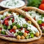 Greek pita sandwiches recipe