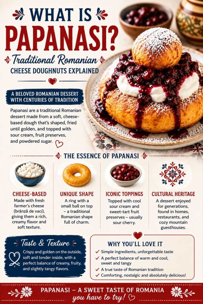 Romanian Fried Cheese Doughnut Recipe (Papanasi) 2 Papanasi Recipe A Romanian Dessert Explained
