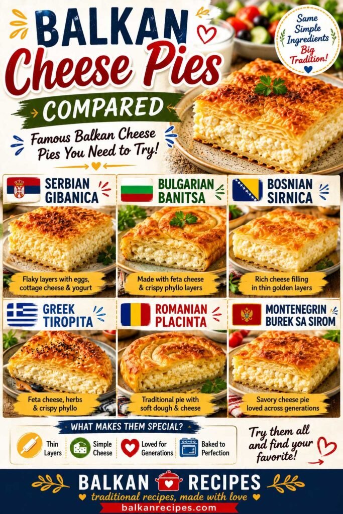 Popular Variations of Gibanica recipe