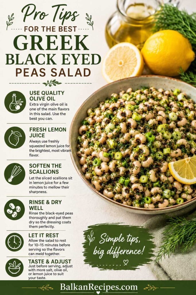 Pro Tips Greek Black-Eyed Peas Salad