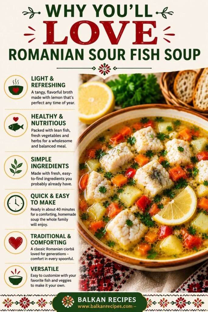 Romanian sour fish soup recipe everybody loves