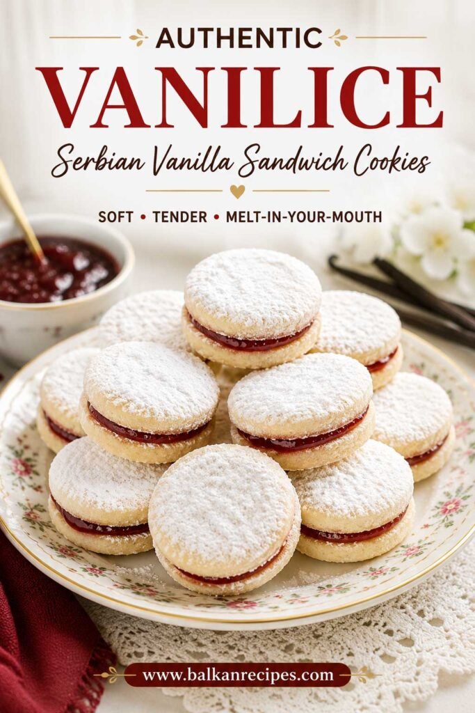 Serbian Vanilice Recipe