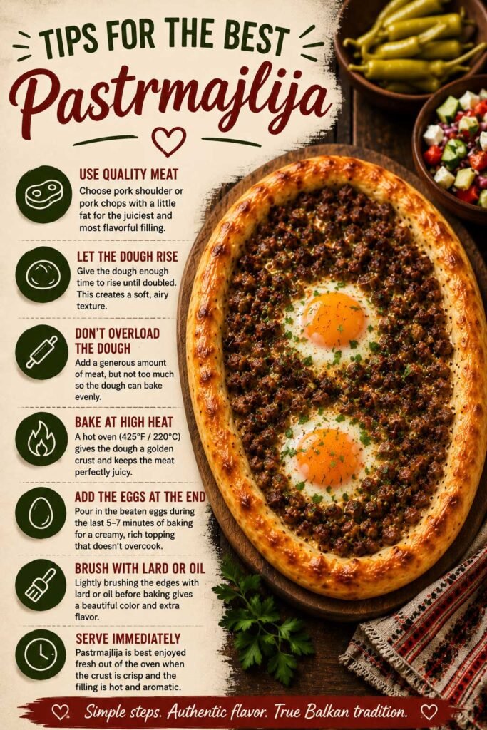 Tips for the Best Pastrmajlija pizza recipe