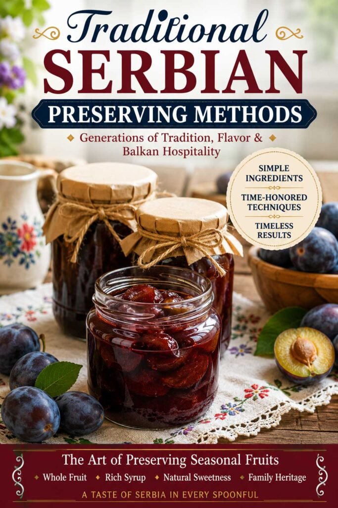 Plum Slatko Recipe 10 Traditional Serbian Preserving Methods
