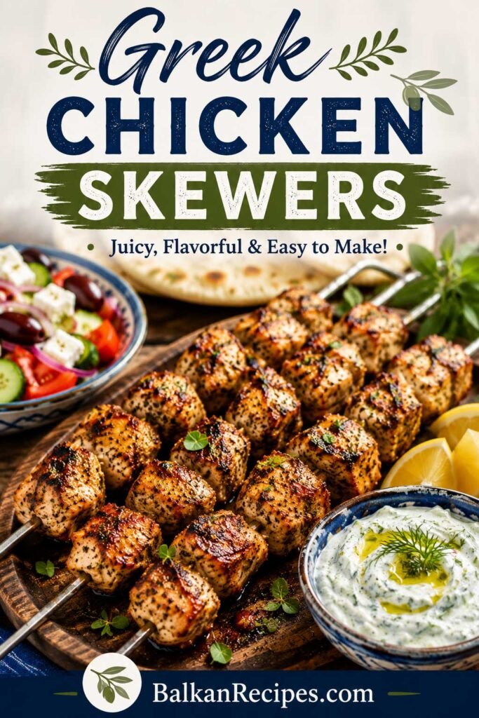 What Are Greek Chicken Skewers