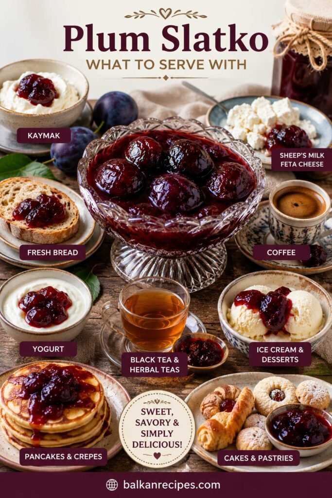 Plum Slatko Recipe 8 What to Serve with Plum Slatko