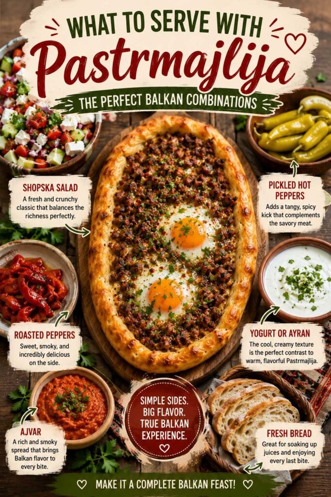 What to serve with Macedonian Pastrmajlija recipe
