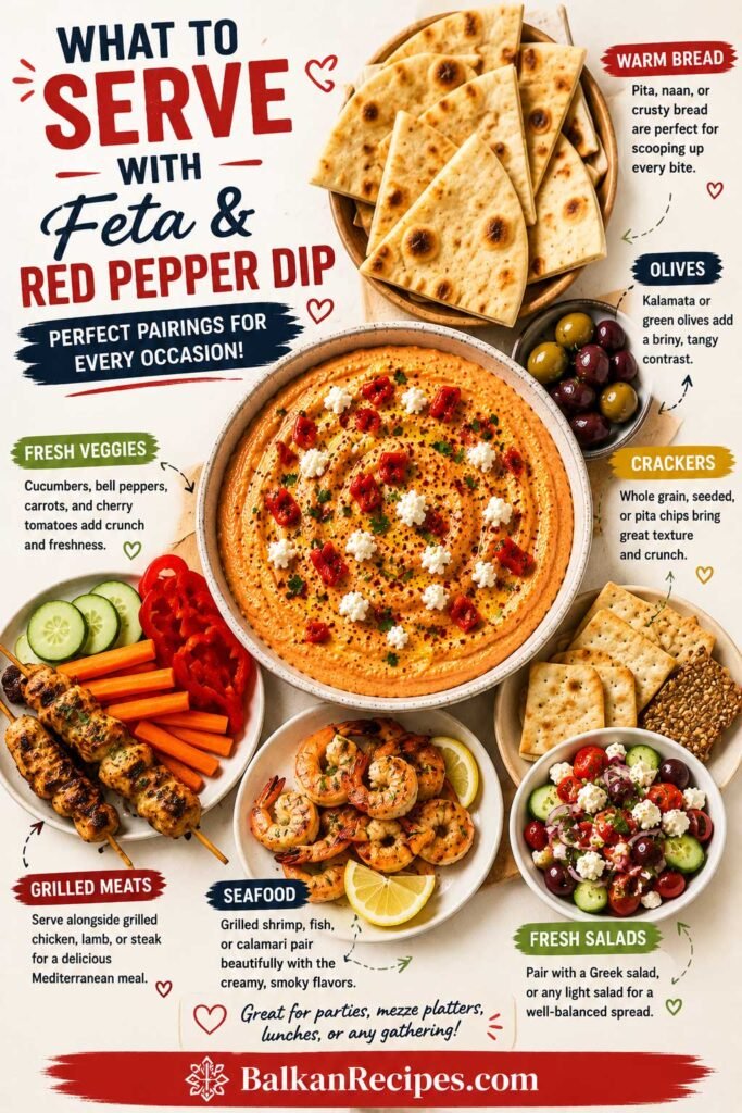 feta spread recipe Mediterranean dip and pairing ideas