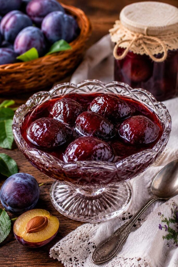 Plum Slatko Recipe 2 homemade plum slatko recipe