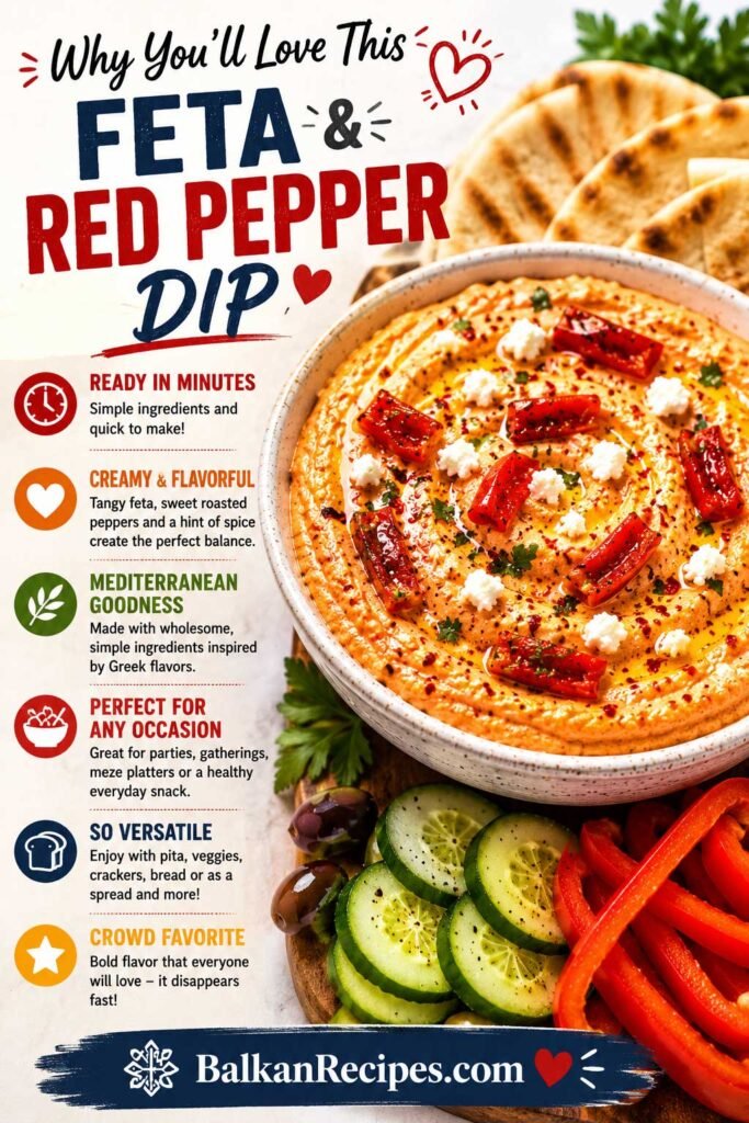 roasted red pepper feta dip recipe people love