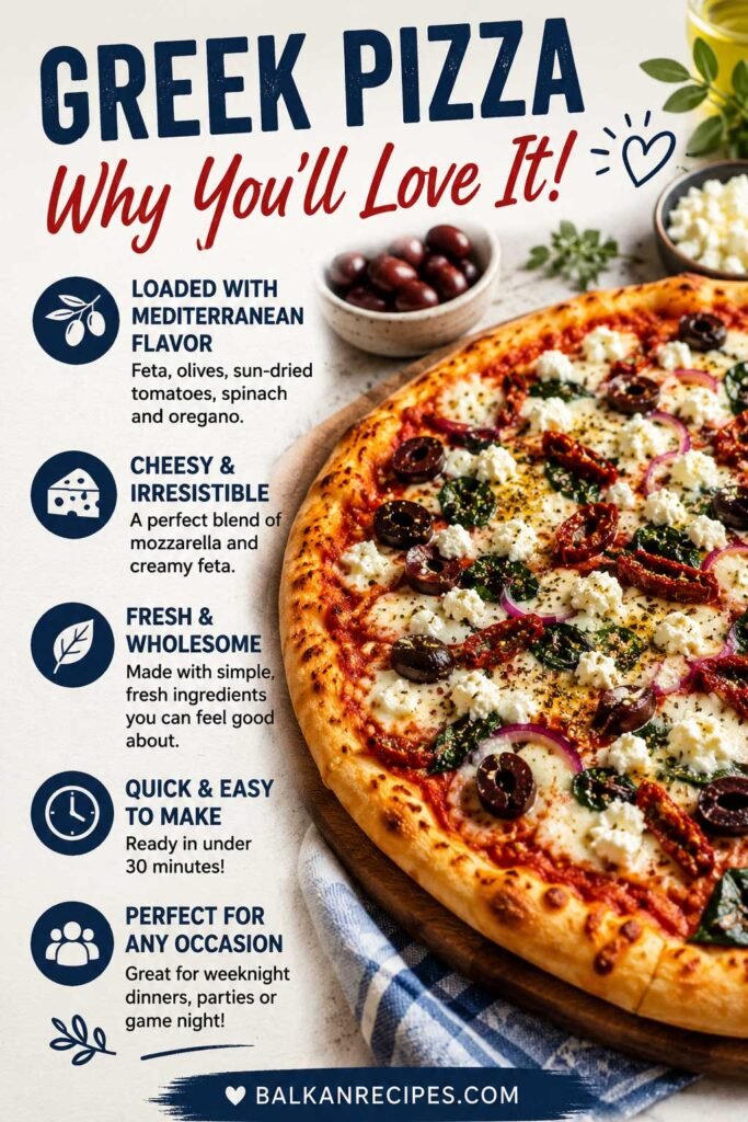 Greek Pizza Recipe 3 why people Love Greek Pizza Recipe