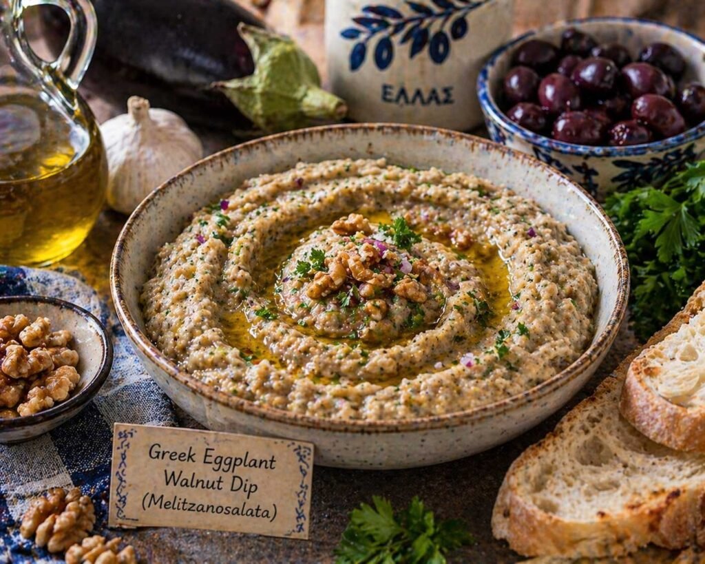 Eggplant Walnut Dip Ingredients