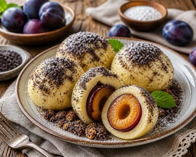 Knedle Plum Dumplings