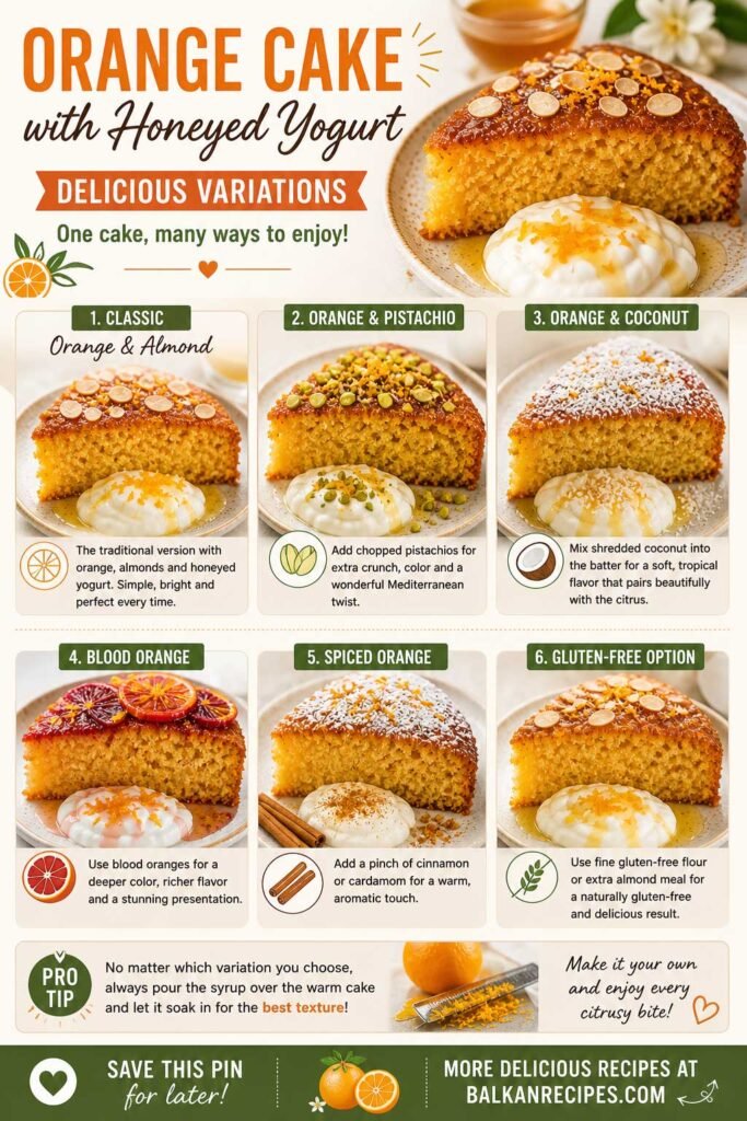 easy Greek orange cake recipe Variations