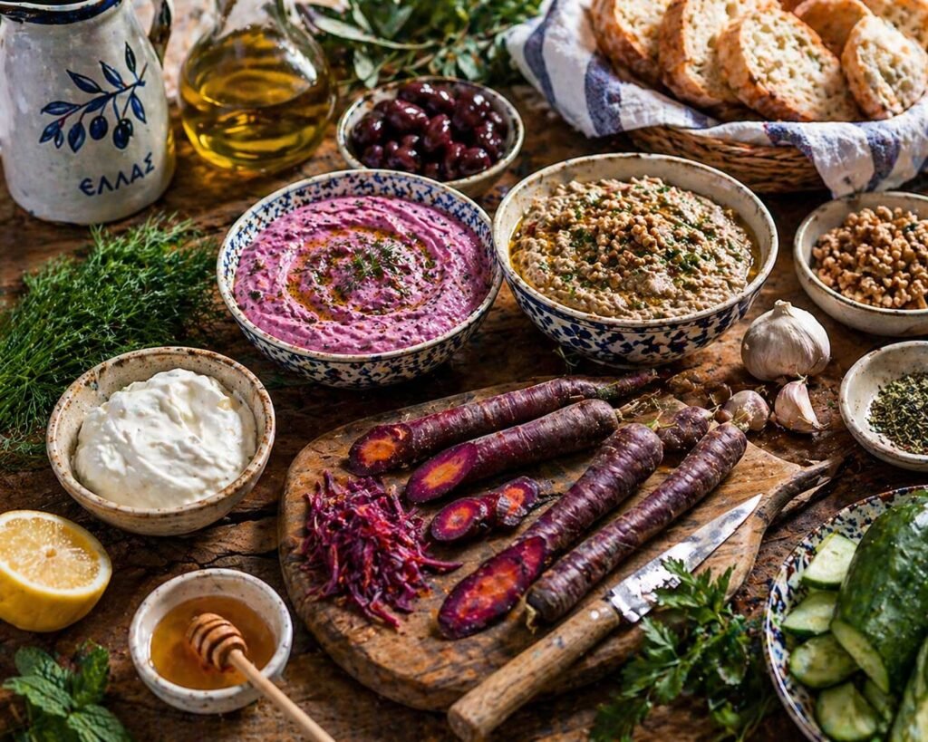 purple carrot tzatziki recipe how to make