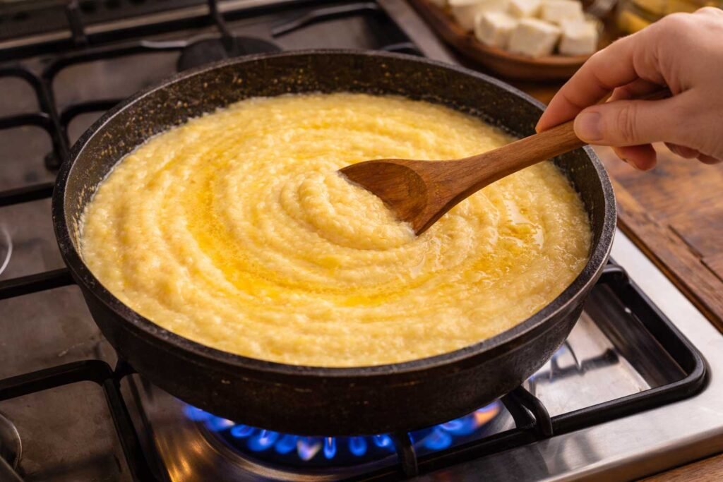 Montenegro breakfast recipe Cicvara recipe