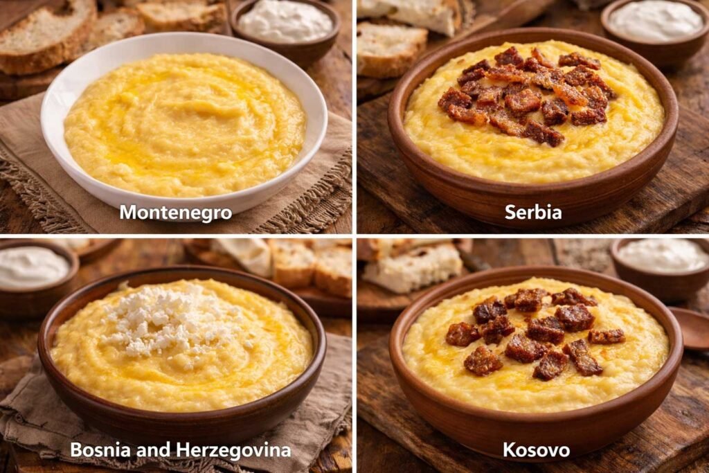 Balkan cornmeal dish recipe