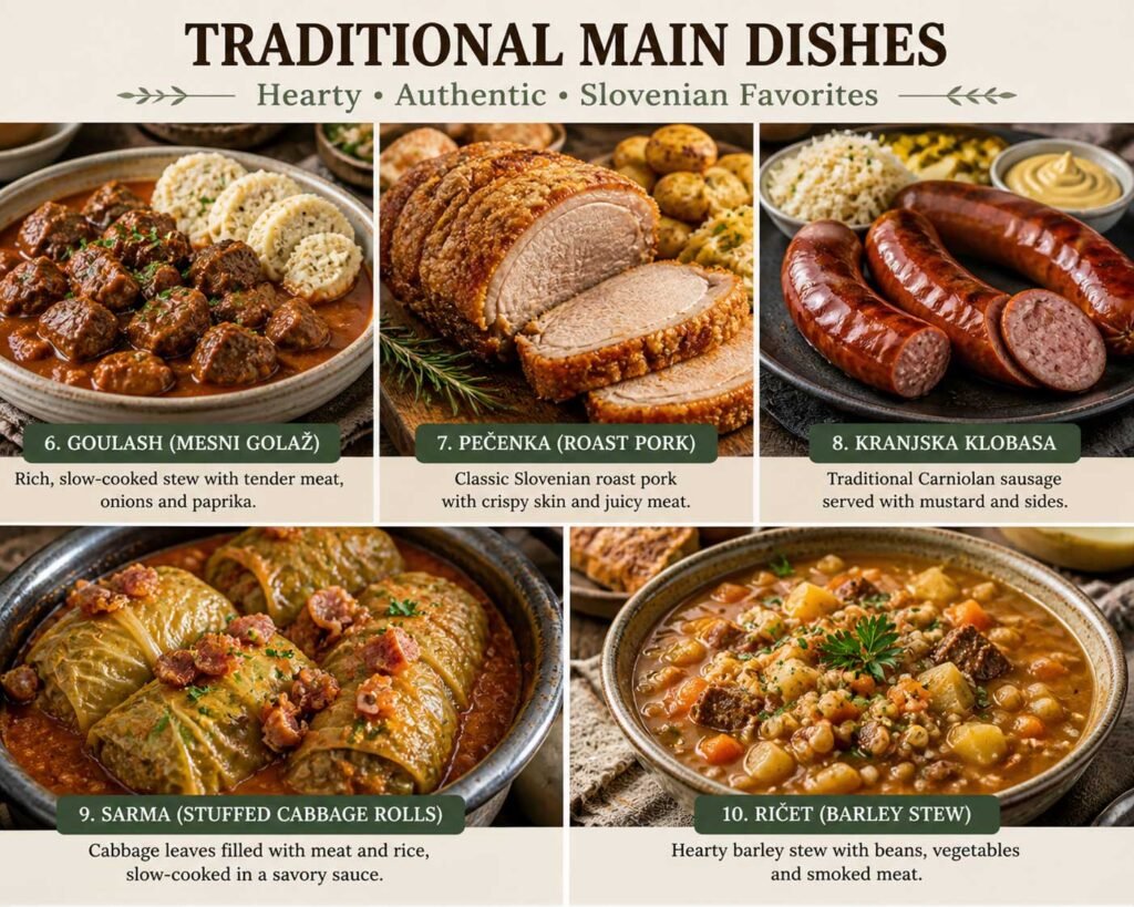 Slovenian cuisine recipes