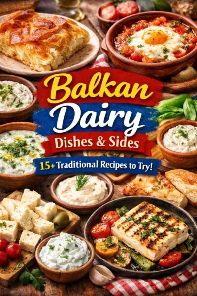 Balkan Dairy Dishes and Sides recipes
