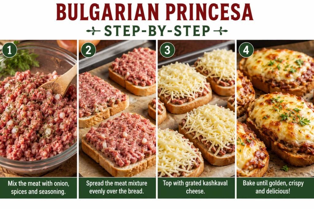 How to Make Bulgarian Princesa Step-by-Step