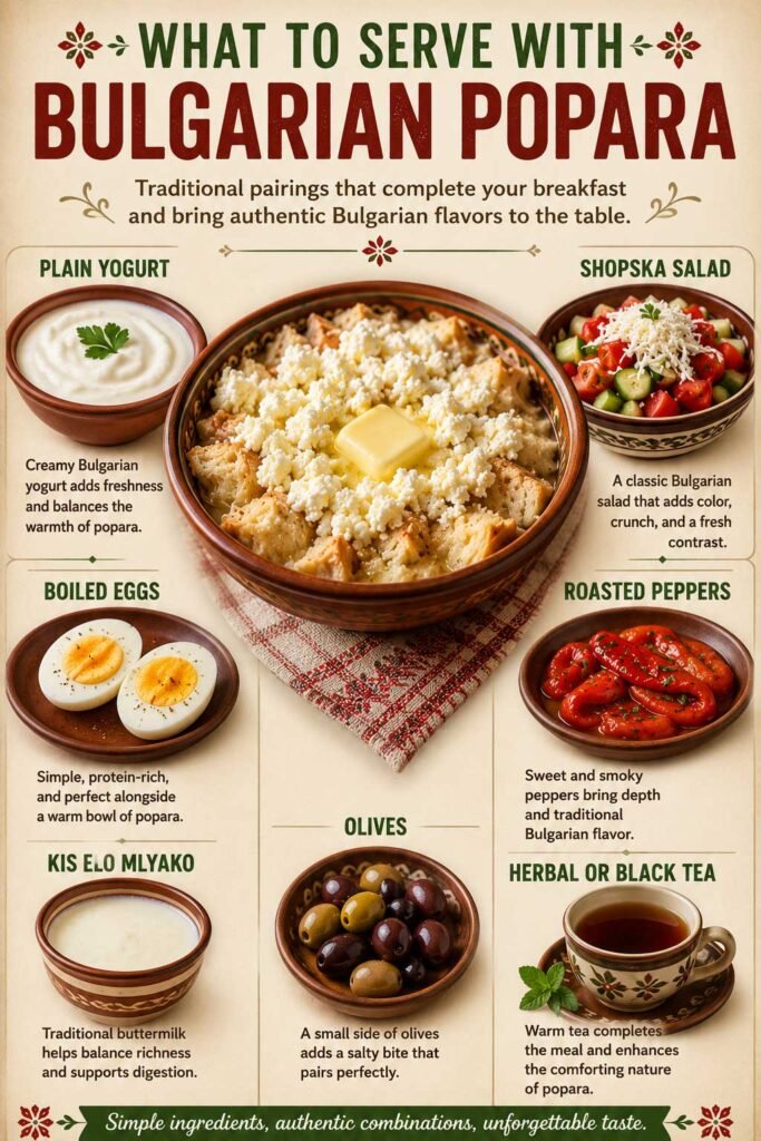 What to serve with Bulgarian popara