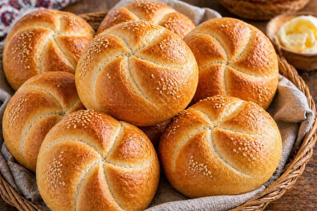 Kajzerica bread rolls from Balkans